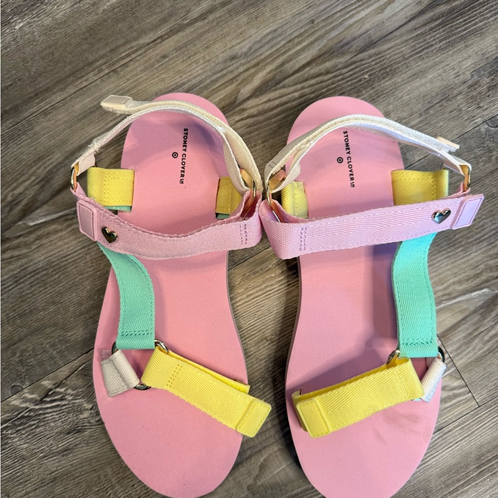 Stoney Clover Lane x Target Chunky Sandals Exclusive Collection Size 10 - Picture 3 of 10